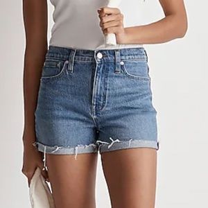 Madewell HighRise denim shorts